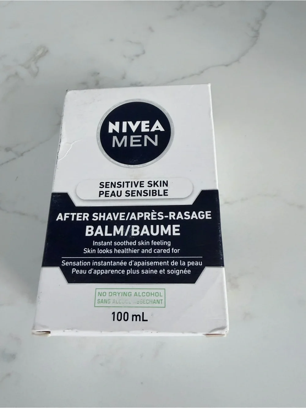 NIVEA MEN Sensitive Skin After Shave Balm - White